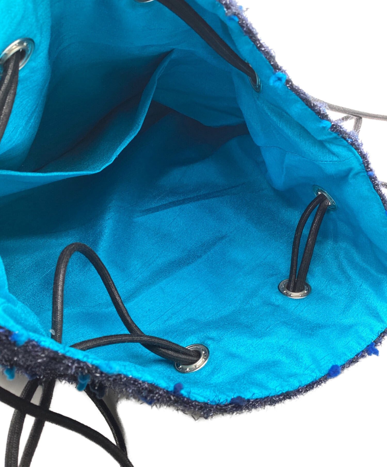 中古・古着通販】charmantsac (シャルマントサック) 巾着ツイード 