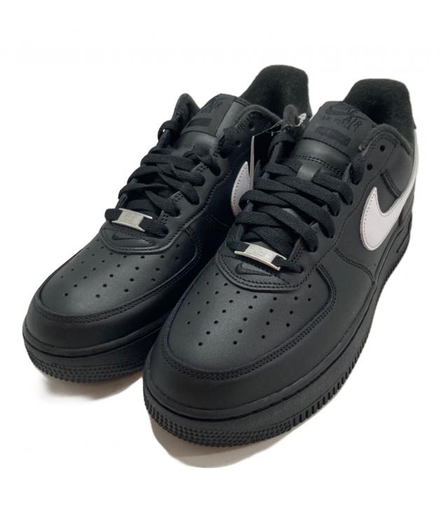 ナイキ エアフォース1 ブラック シュプリーム 27.5cm AIR FORCE 1 SUPREME/エアフォースサプリーム/ブラック/318013-001/27.5cm/BLK