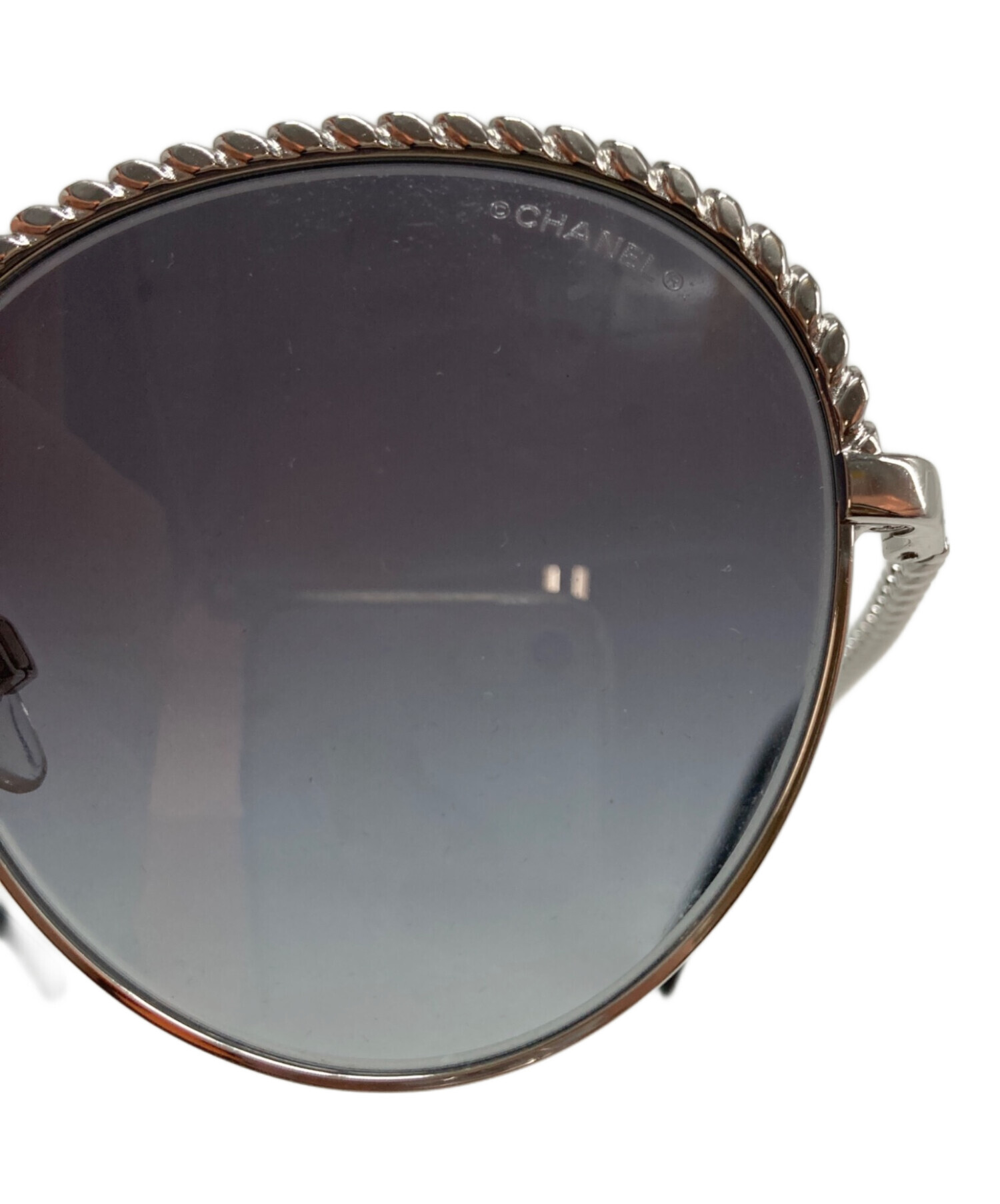 中古・古着通販】CHANEL (シャネル) ココマーク チェーン サングラス