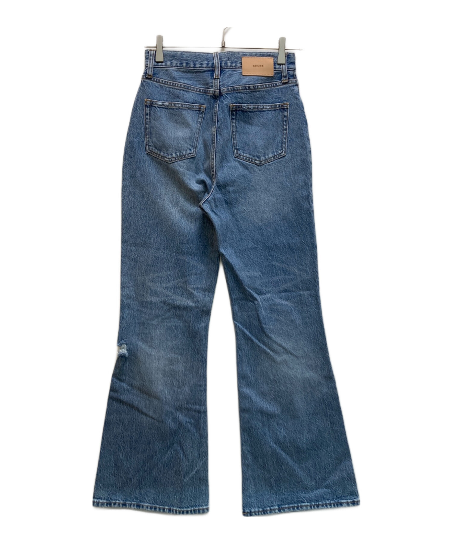 SENEE ハイウエストフレアデニム M 中古・古着通販】senee (セニー) ハイウエストフレアデニムパンツ