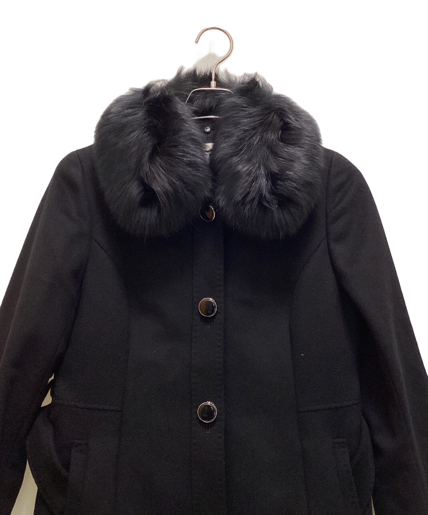 中古・古着通販】courreges (クレージュ) カシミヤ100% フォックス