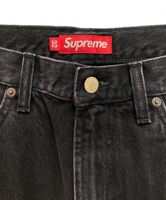 中古・古着通販】Supreme (シュプリーム) バギージーンズ ブラック