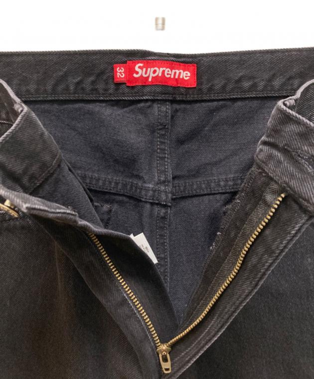 中古・古着通販】Supreme (シュプリーム) バギージーンズ ブラック