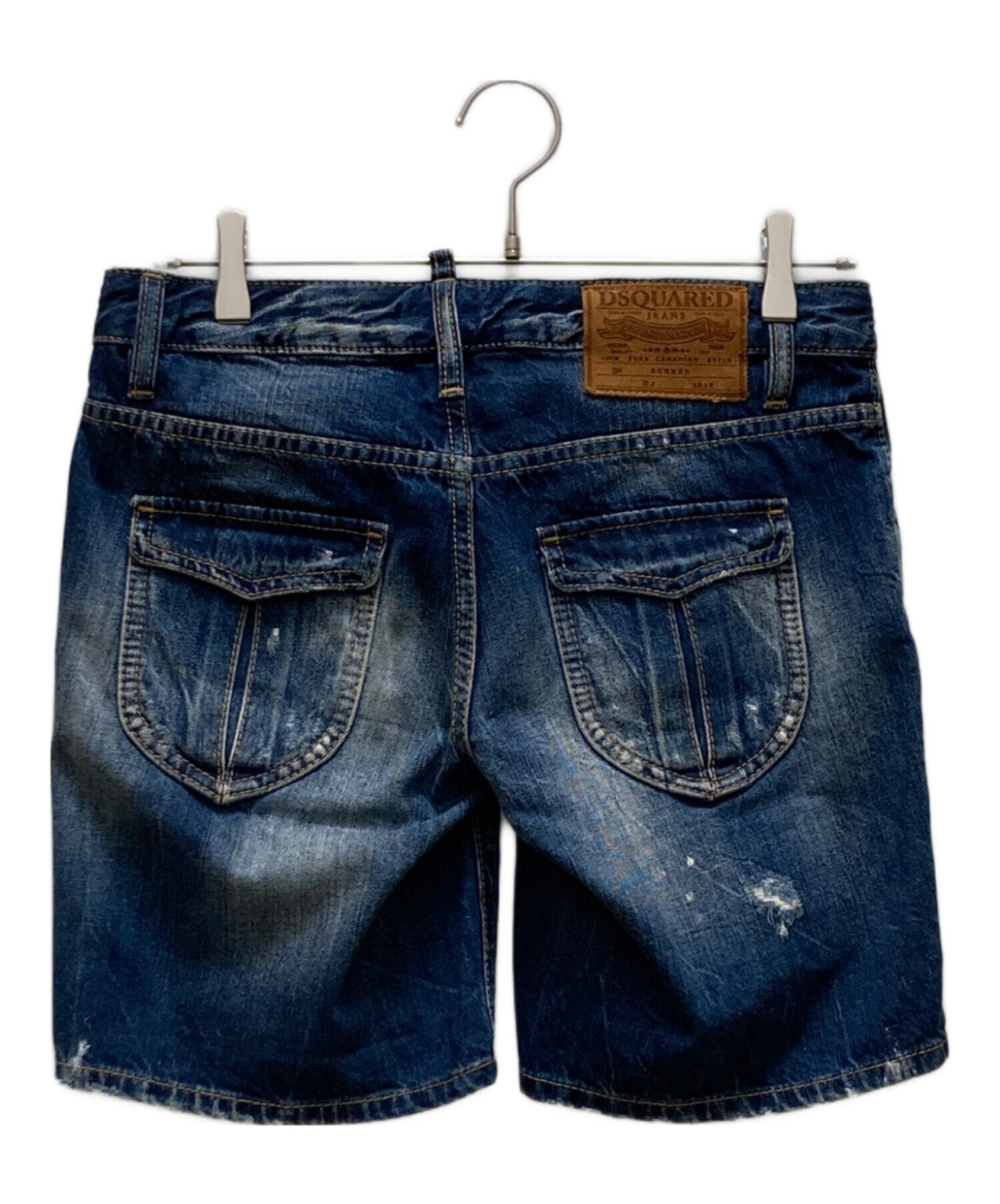 中古・古着通販】DSQUARED2 (ディースクエアード) リペア加工デニム 