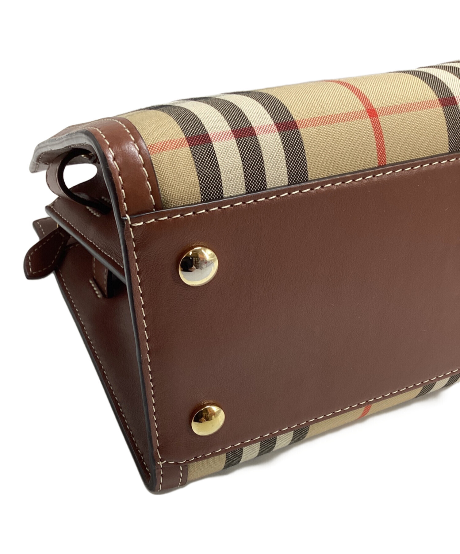 中古・古着通販】BURBERRY (バーバリー) TITLE MINI ノバチェック 2WAY