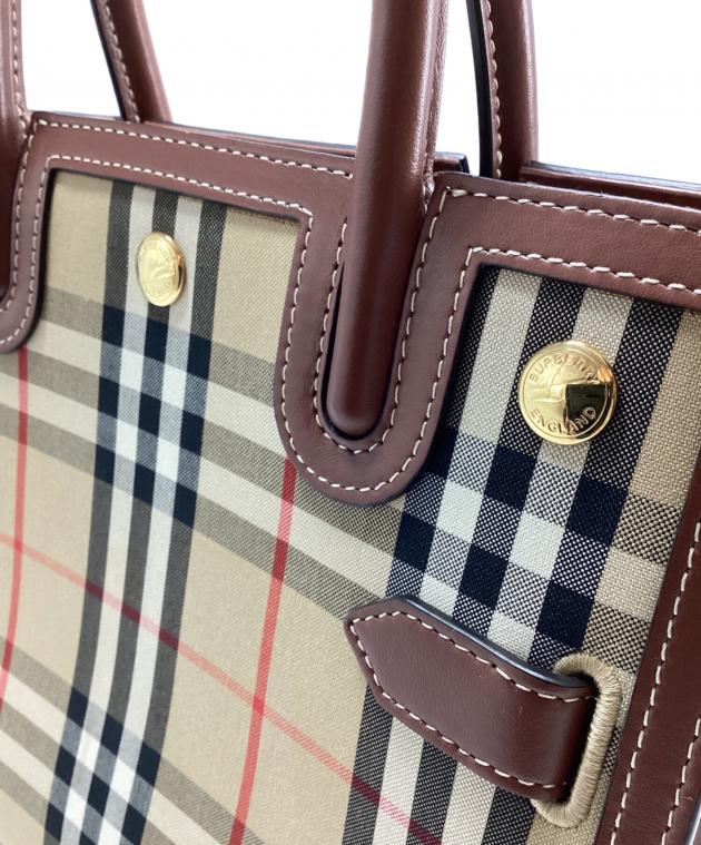 中古・古着通販】BURBERRY (バーバリー) TITLE MINI ノバチェック 2WAY