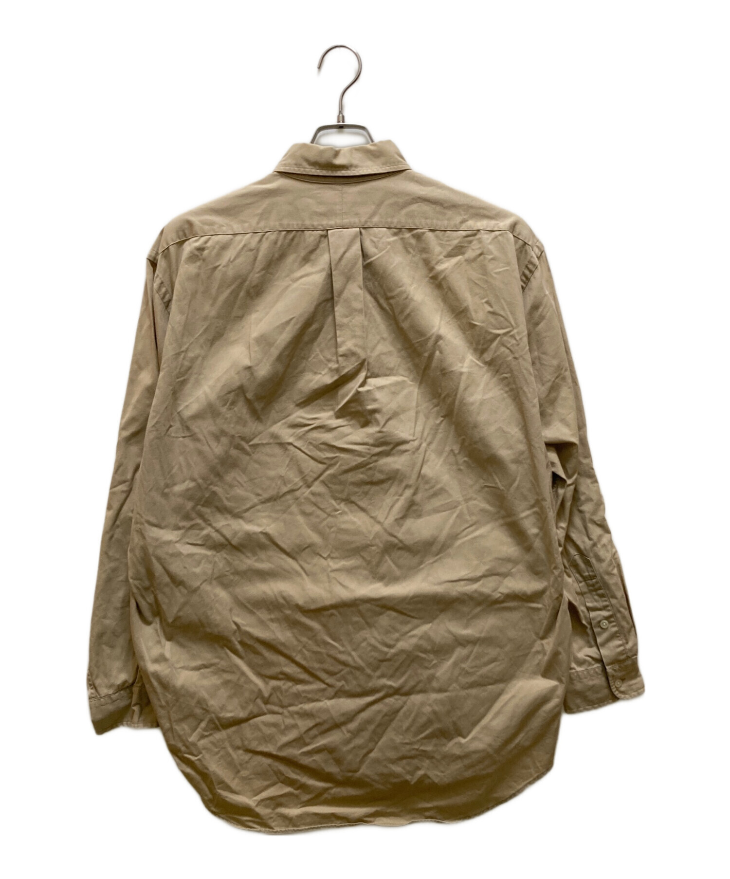 中古・古着通販】RALPH LAUREN (ラルフローレン) 長袖シャツ ベージュ