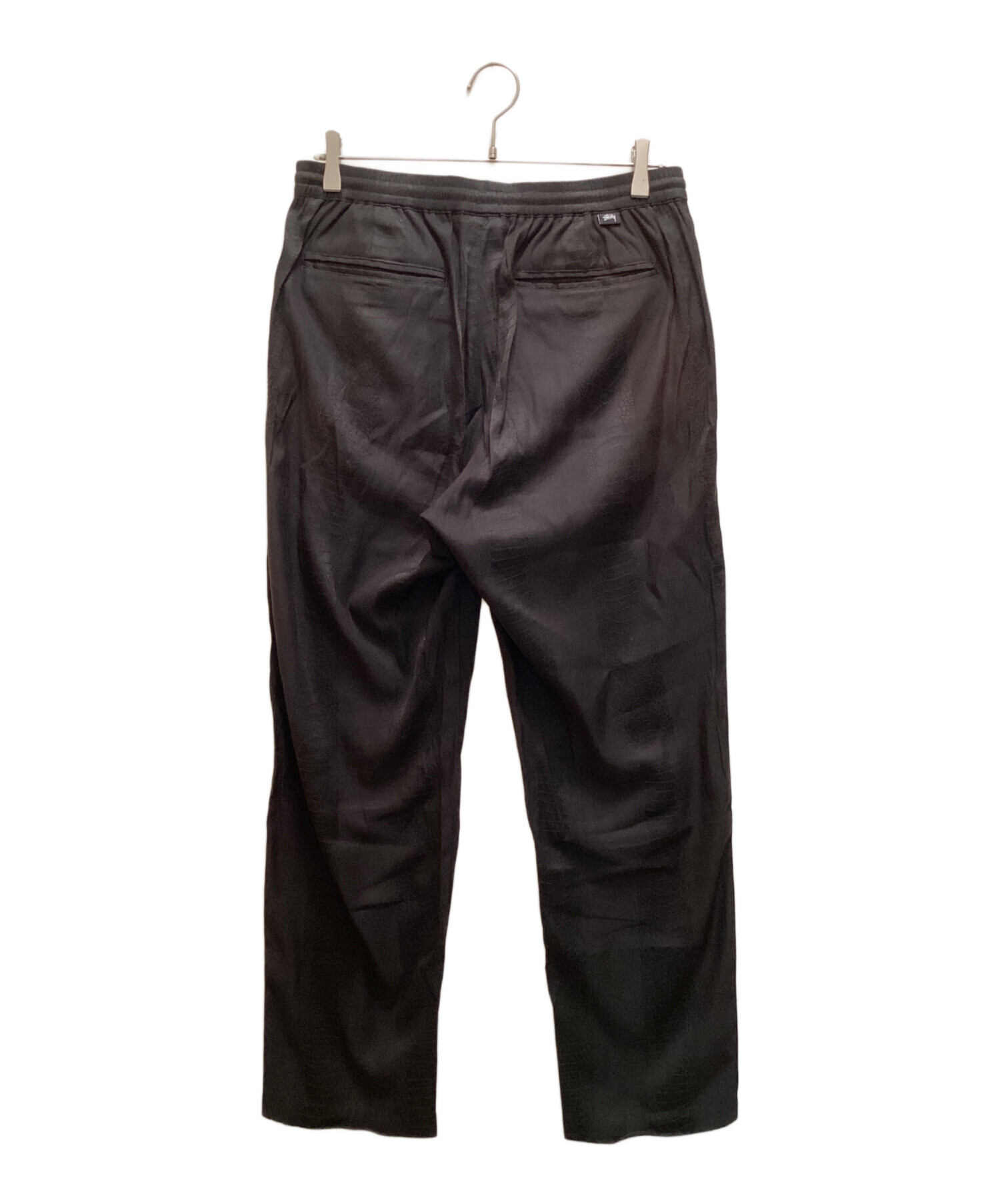 中古・古着通販】stussy (ステューシー) ヘビ柄パンツ ブラック サイズ 