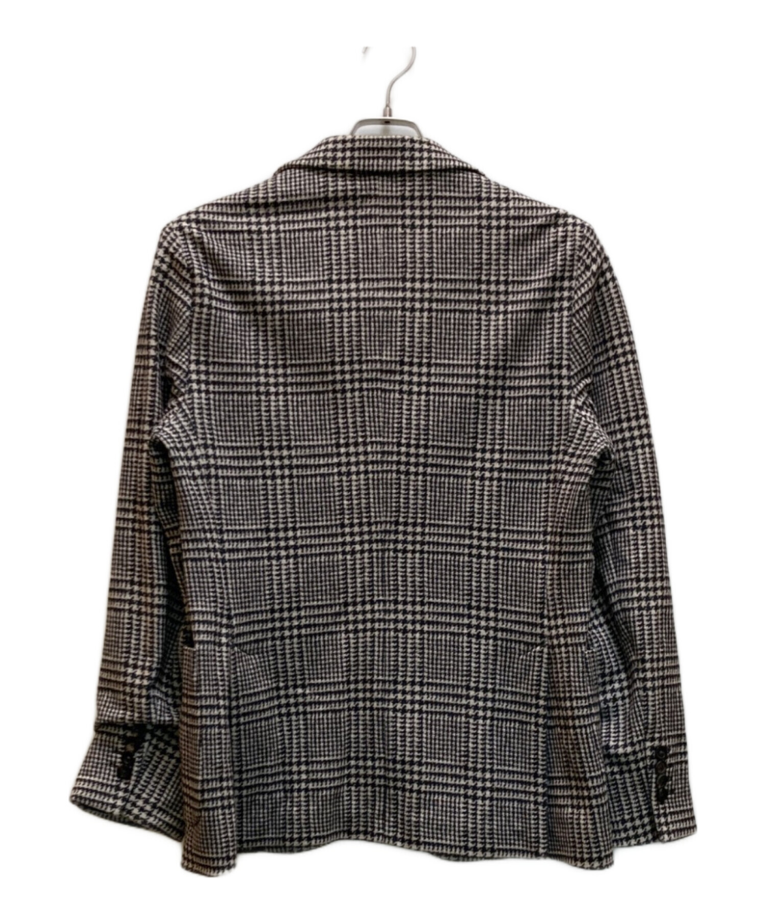【新品】circolo 1901 チェック柄 テーラードジャケット 46 中古・古着通販】CIRCOLO 1901 (チルコロ1901) グレンチェック2B