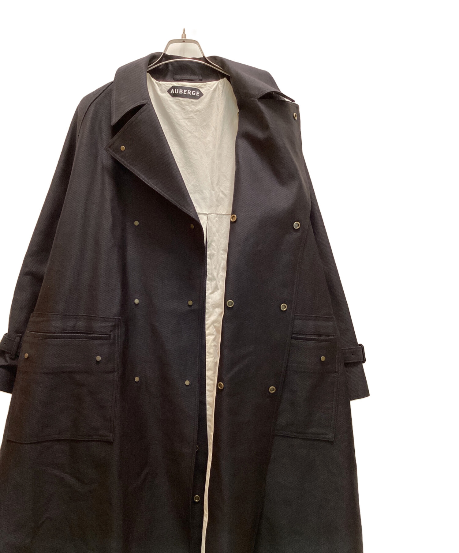 Auberge MOTO BAM モーターサイクルコート 中古・古着通販】AUBERGE (オーベルジュ) アルパカモールスキン