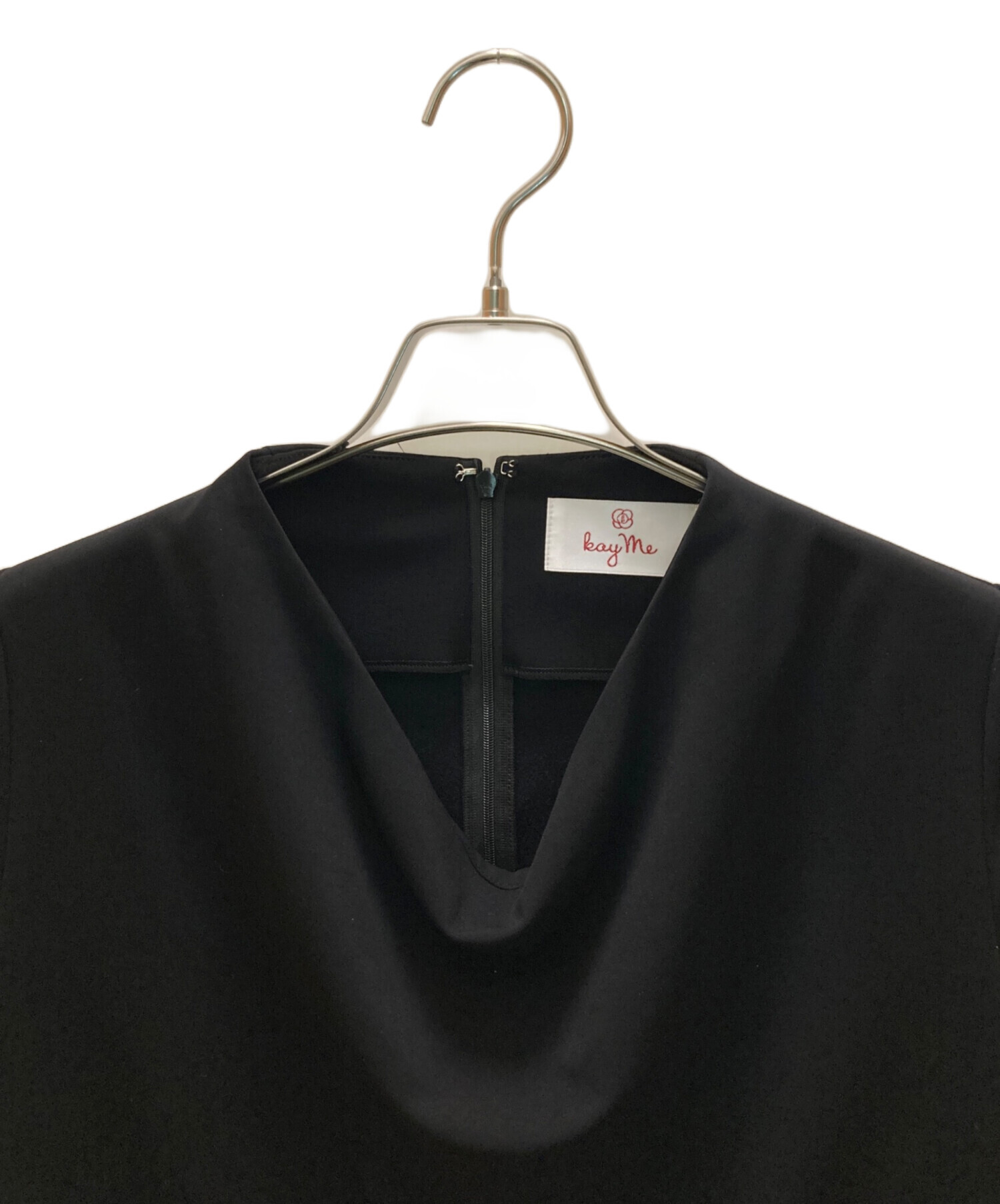 中古・古着通販】kay me (ケイミー) ドレープネックワンピース