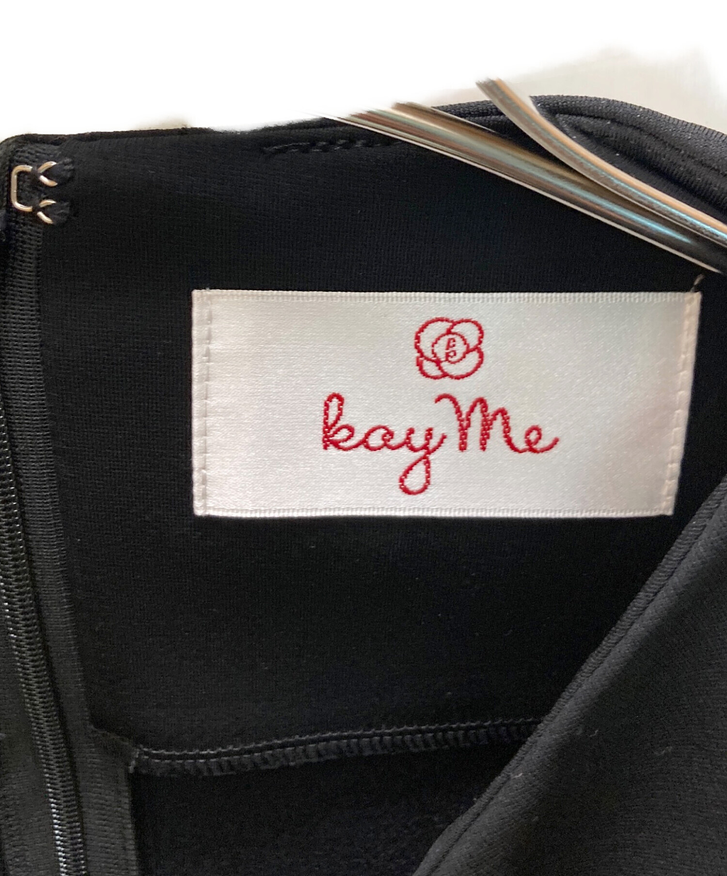 中古・古着通販】kay me (ケイミー) ドレープネックワンピース