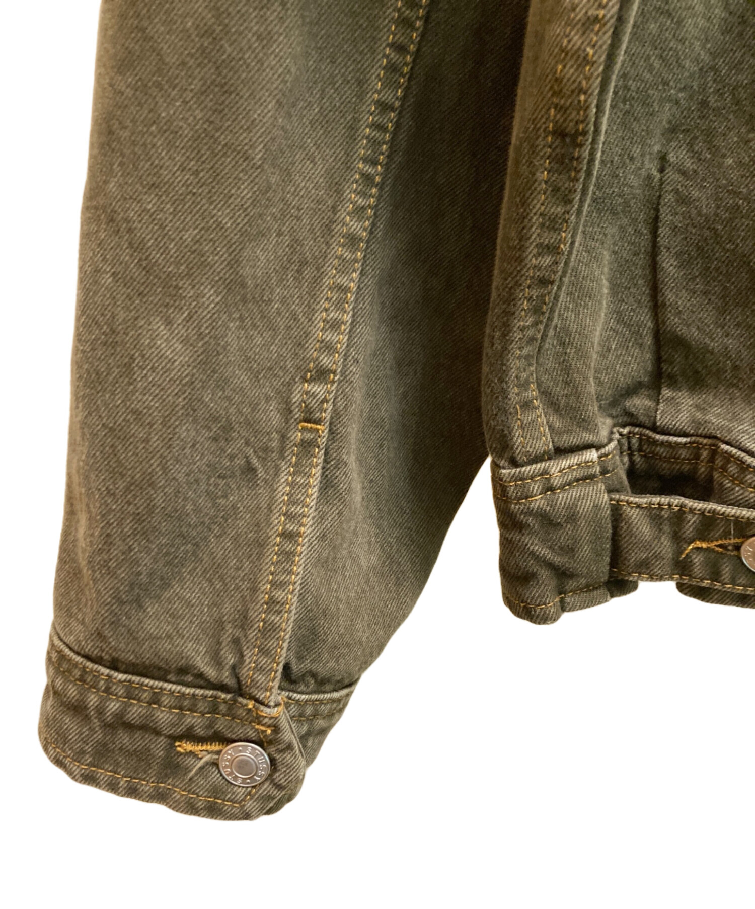 中古・古着通販】stussy (ステューシー) デニムジップワークジャケット