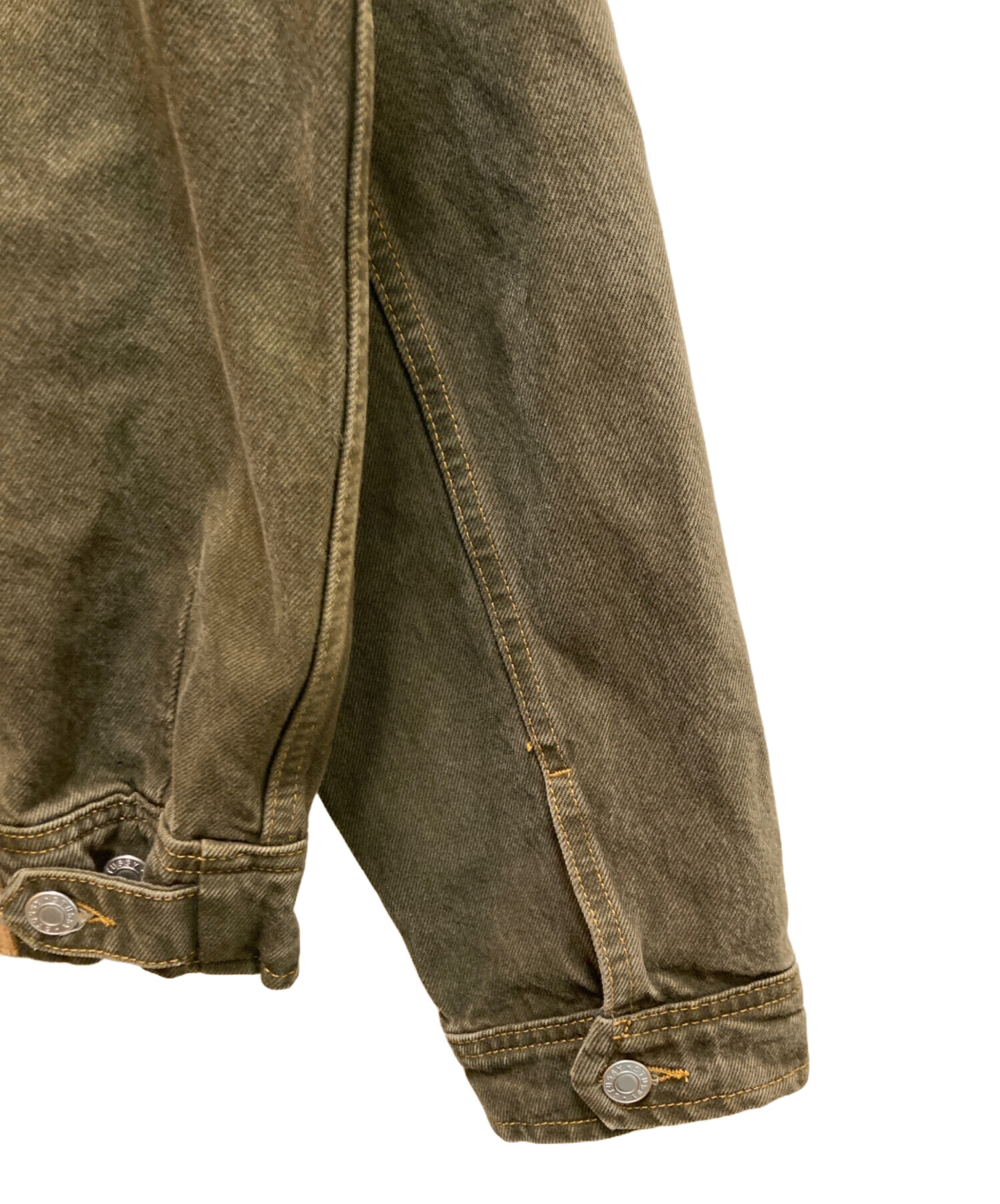 中古・古着通販】stussy (ステューシー) デニムジップワークジャケット