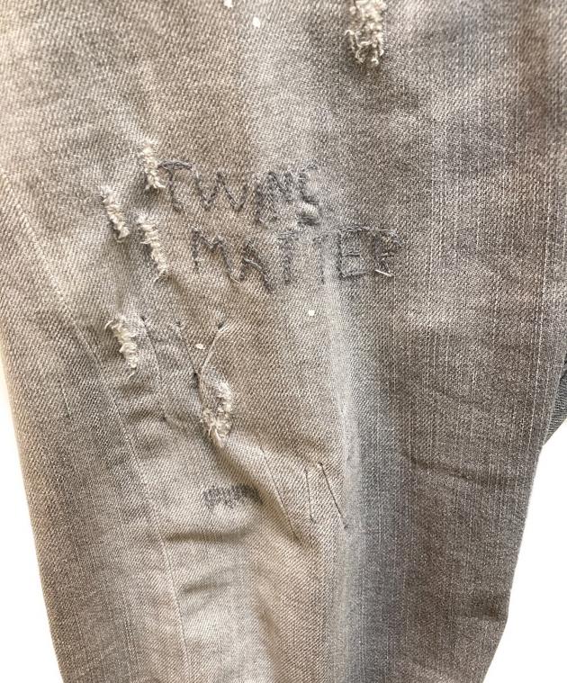 大幅値下げ.半額以下.Dsquared2】28.落書き.ユニセックス.ダメージ. 大幅値下げ.半額以下.Dsquared2】28.落書き.ユニセックス