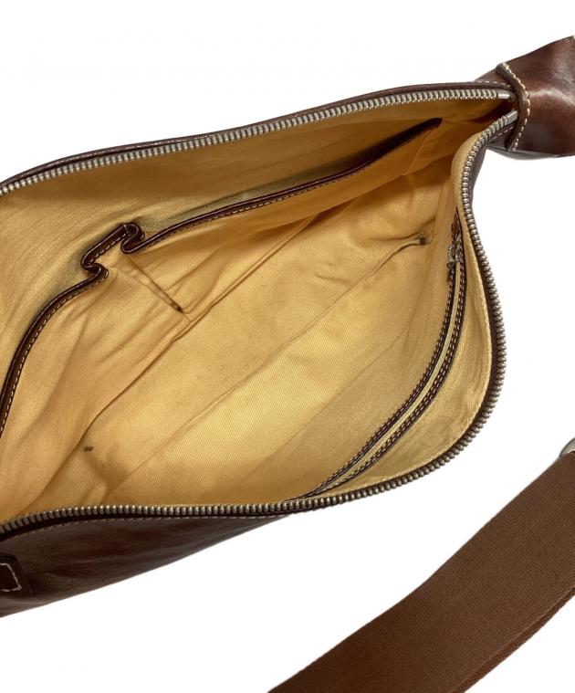 万双 マンソウ シモーネ バナナボディバッグ ショルダーバッグ ブラウン 万双 マンソウ シモーネ バナナボディバッグ ショルダーバッグ ブラウン