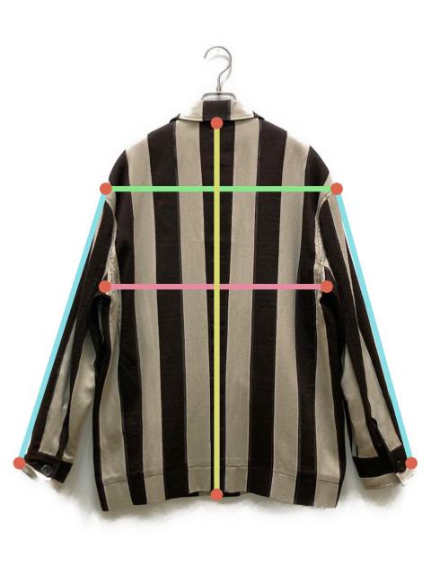 トゥデイフル　ジャガードストライプジャケット 中古・古着通販】TODAYFUL (トゥデイフル) ジャガードストライプ