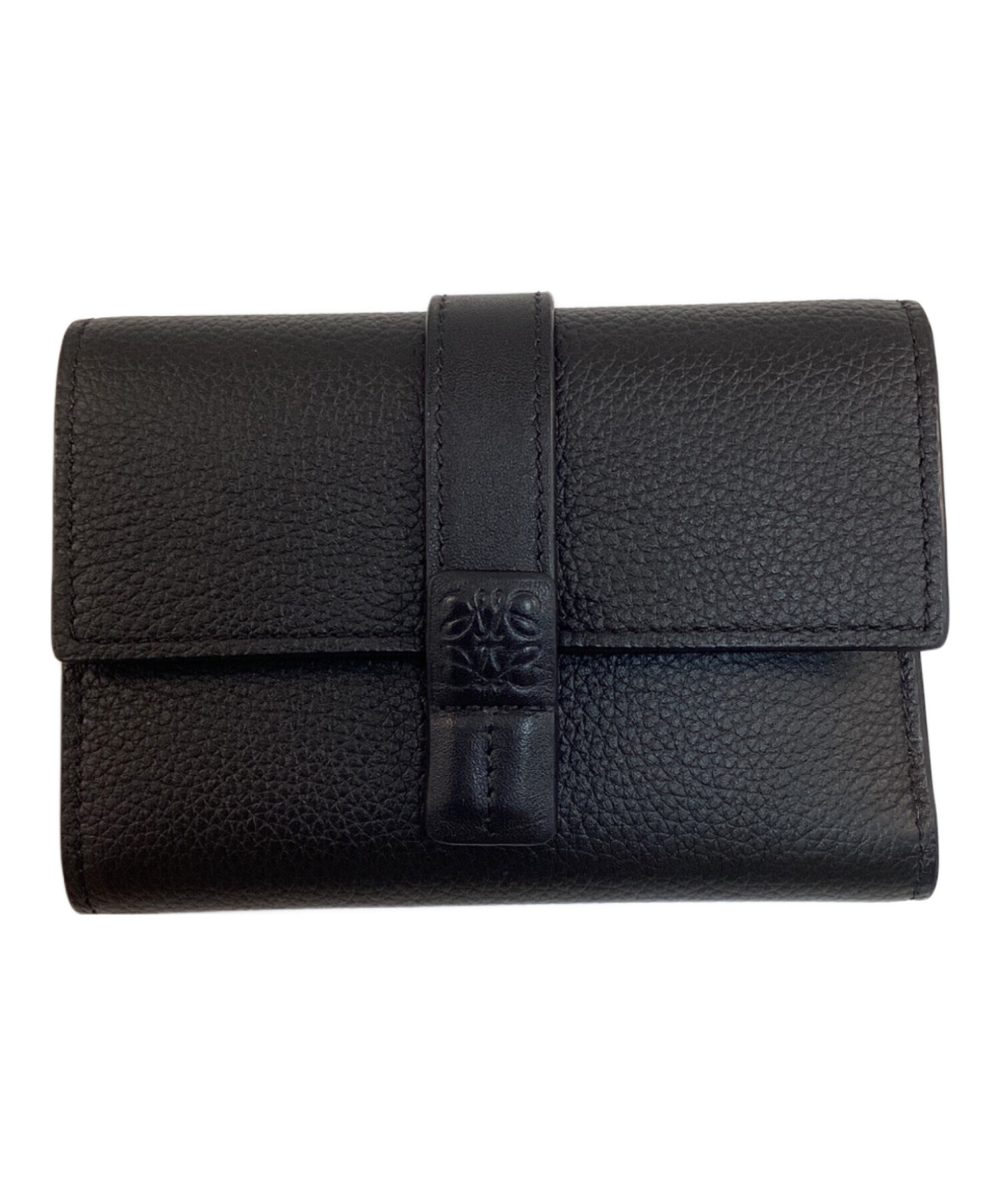 【未使用】ロエベ 三つ折り財布 バーティカル 中古・古着通販】LOEWE (ロエベ) バーティカル ウォレット スモール