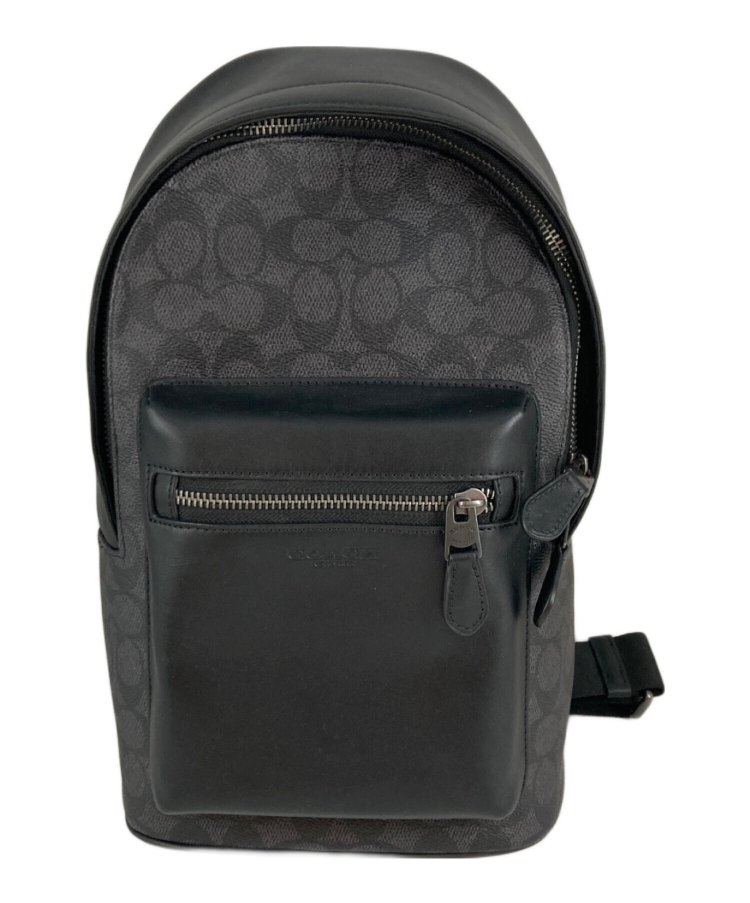 中古・古着通販】COACH (コーチ) ウエストバッグ ブラック｜ブランド