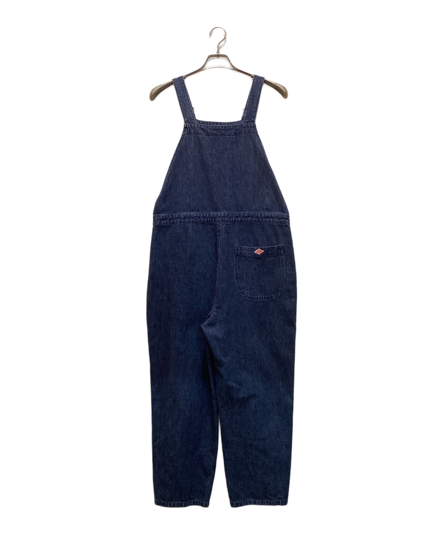DANTONデニムサロペット 36 中古・古着通販】DANTON (ダントン) インディゴ染め デニムサロペット