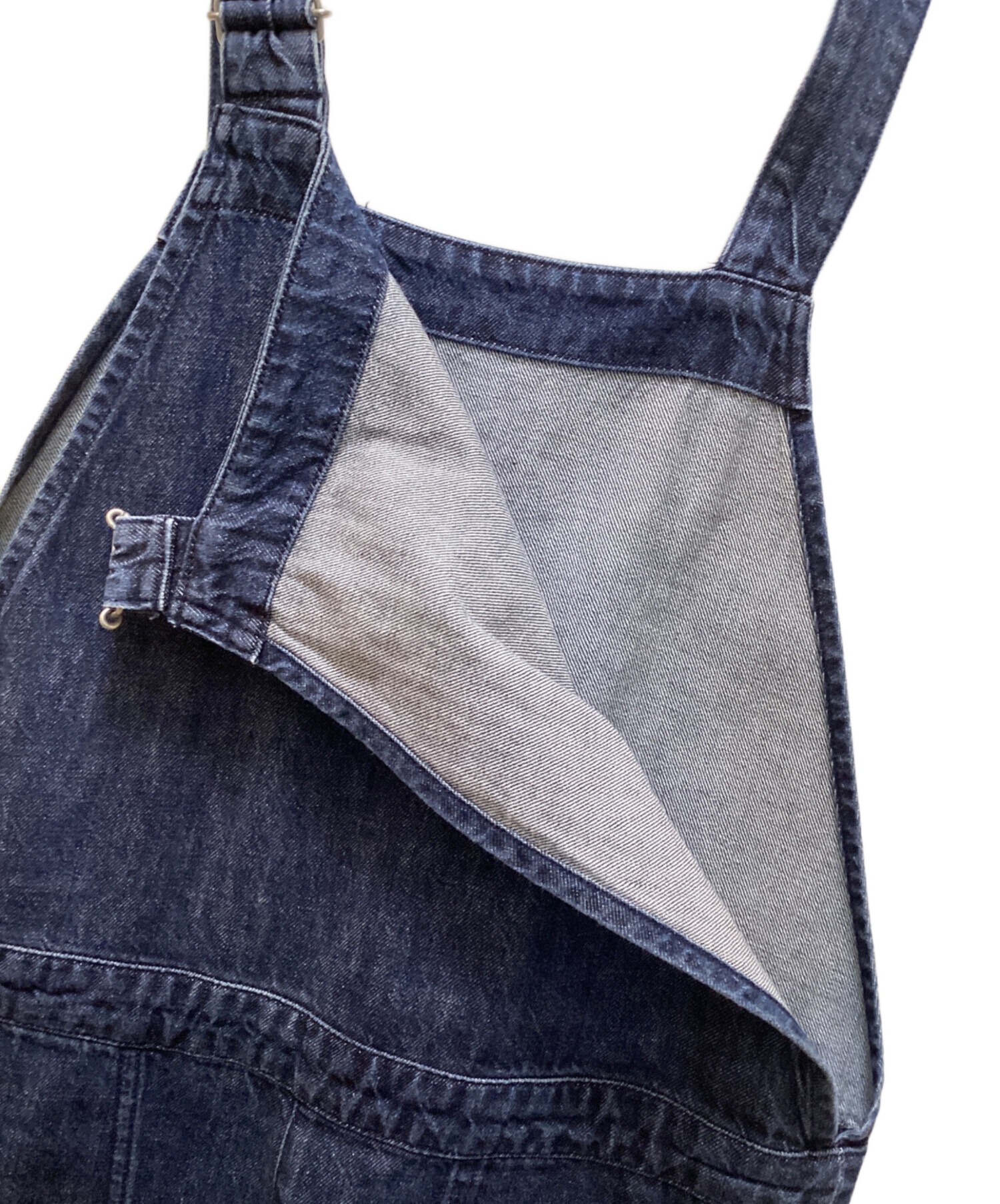 中古・古着通販】DANTON (ダントン) インディゴ染め デニムサロペット