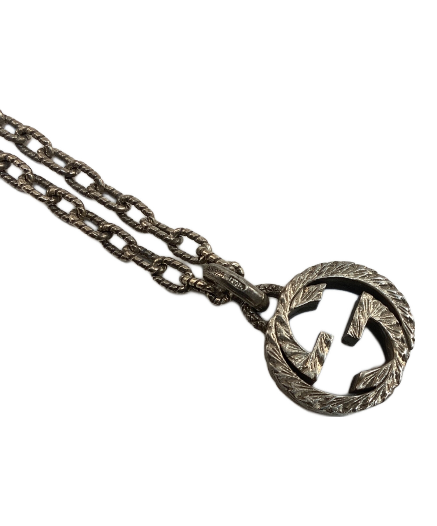 中古・古着通販】GUCCI (グッチ) インターロッキングG ネックレス