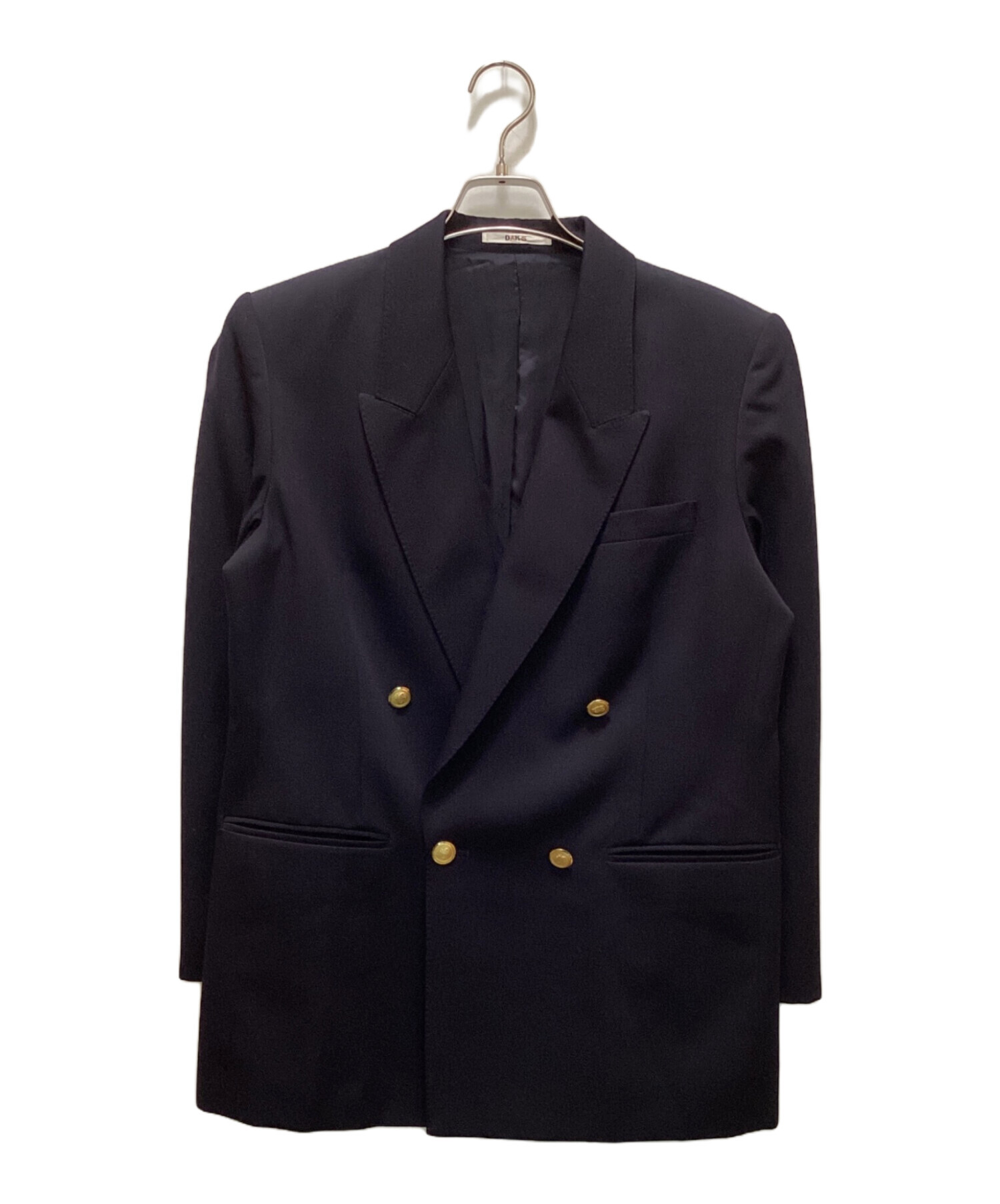 中古・古着通販】DAKS (ダックス) 金釦ダブルテーラードジャケット