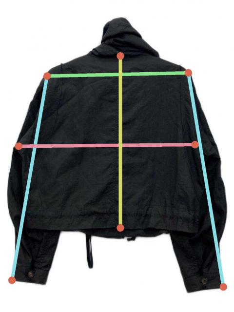 【美品】 BED J.W. FORD ナイロンジャケット 中古・古着通販】BED J.W. FORD (ベッドフォード) ショートナイロン