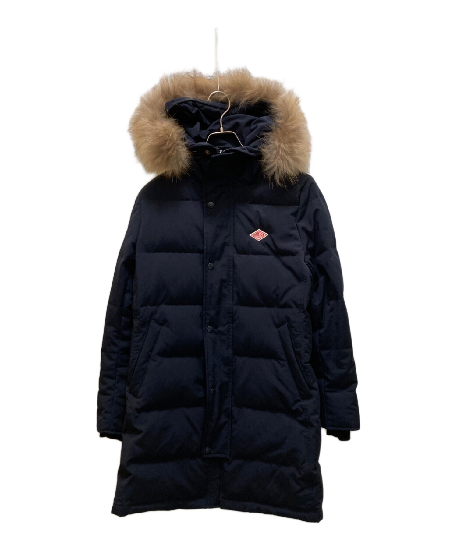 中古・古着通販】DANTON (ダントン) フーディーダウンコート ネイビー