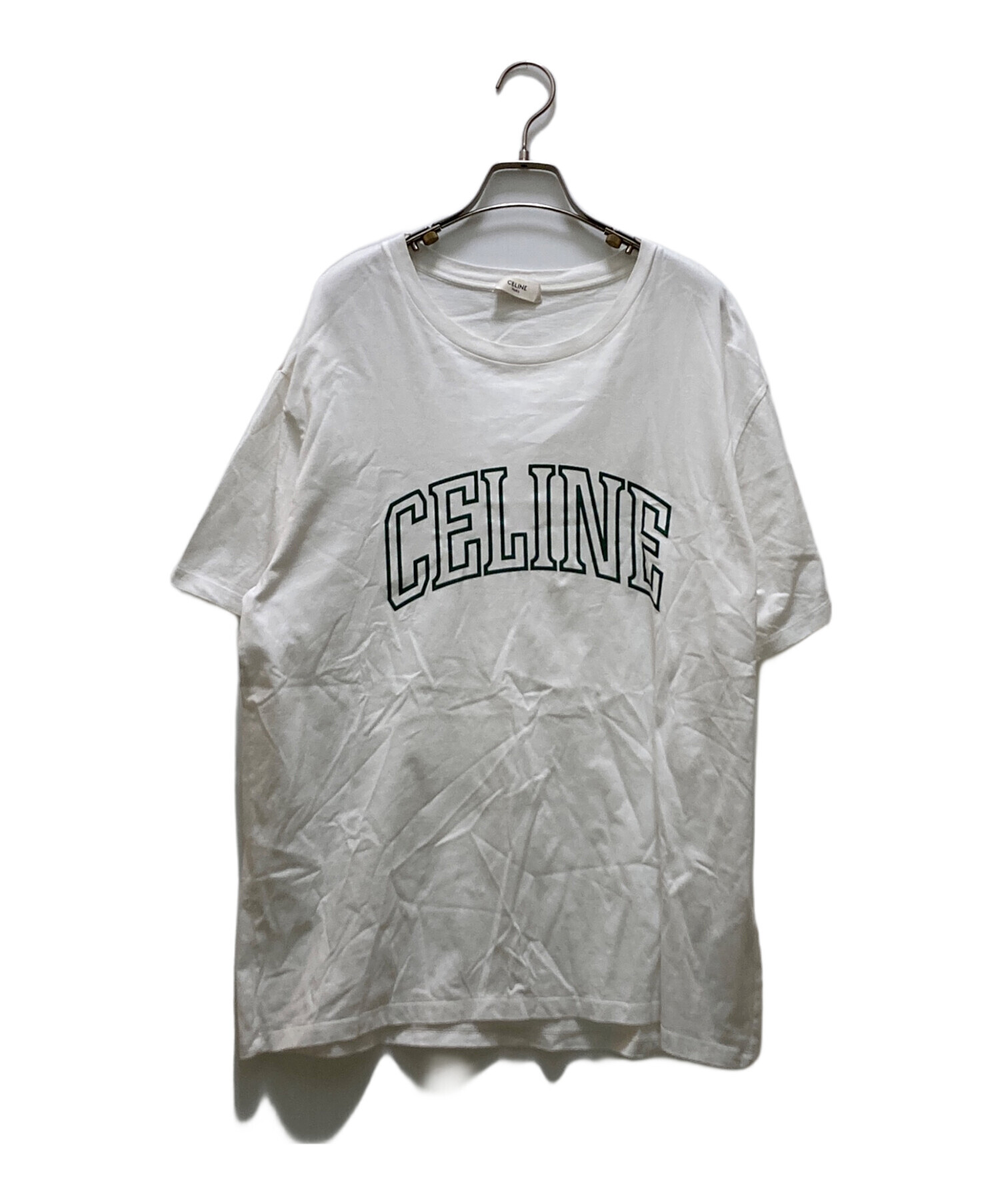 中古・古着通販】CELINE (セリーヌ) カレッジアーチロゴプリントT 