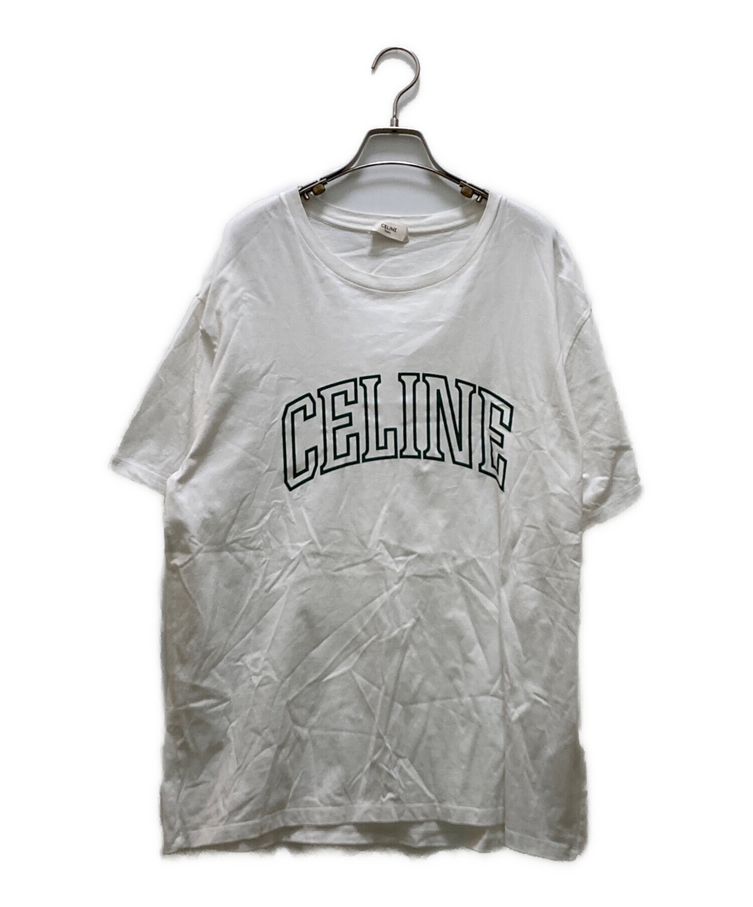 中古・古着通販】CELINE (セリーヌ) カレッジアーチロゴプリントT