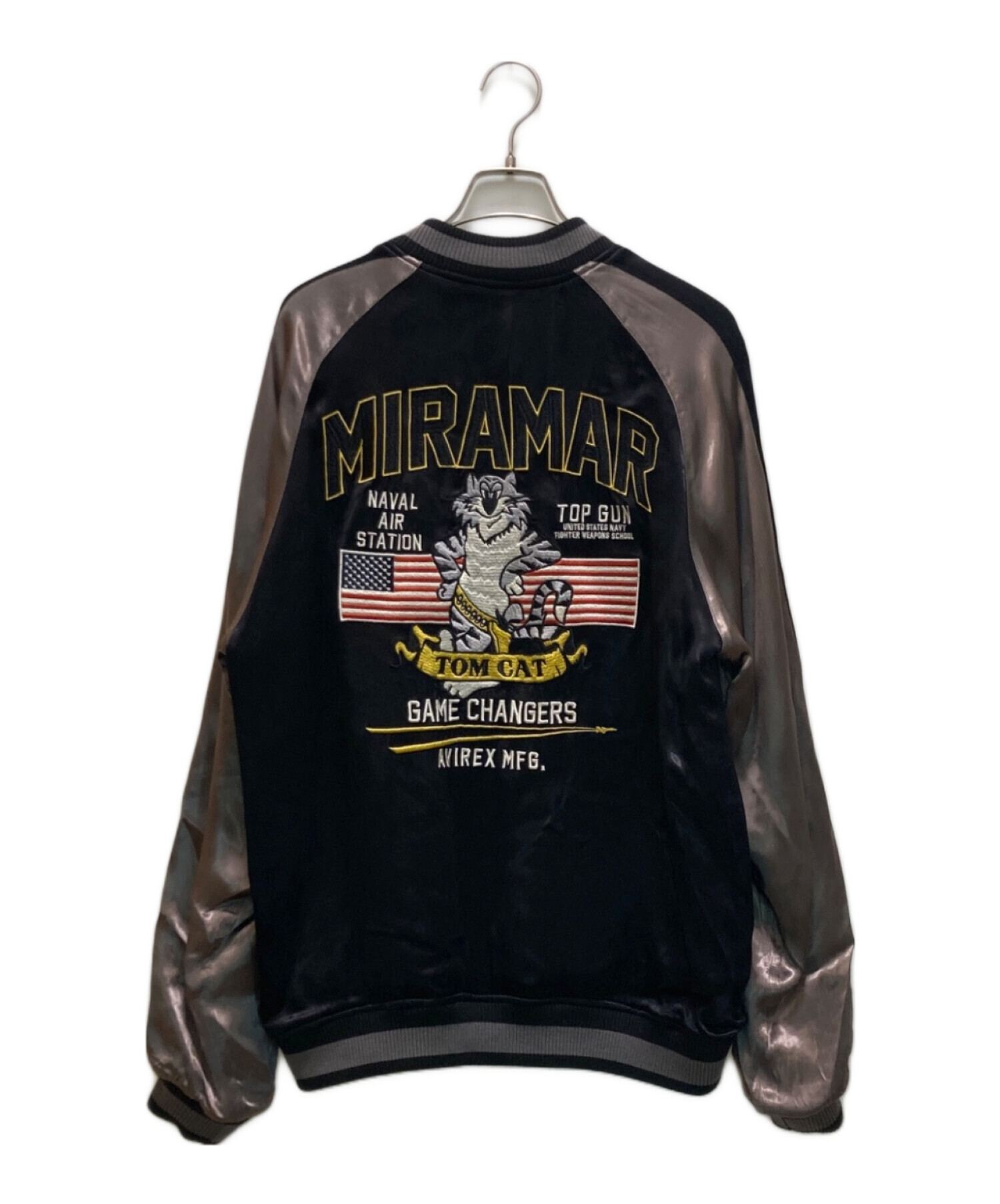 AVIREX アヴィレックス スカジャン スカル 鷹 富士山 リバーシブル XL 楽天市場】20%OFF！□AVIREX アビレックス #7834252017 ベルベティーン