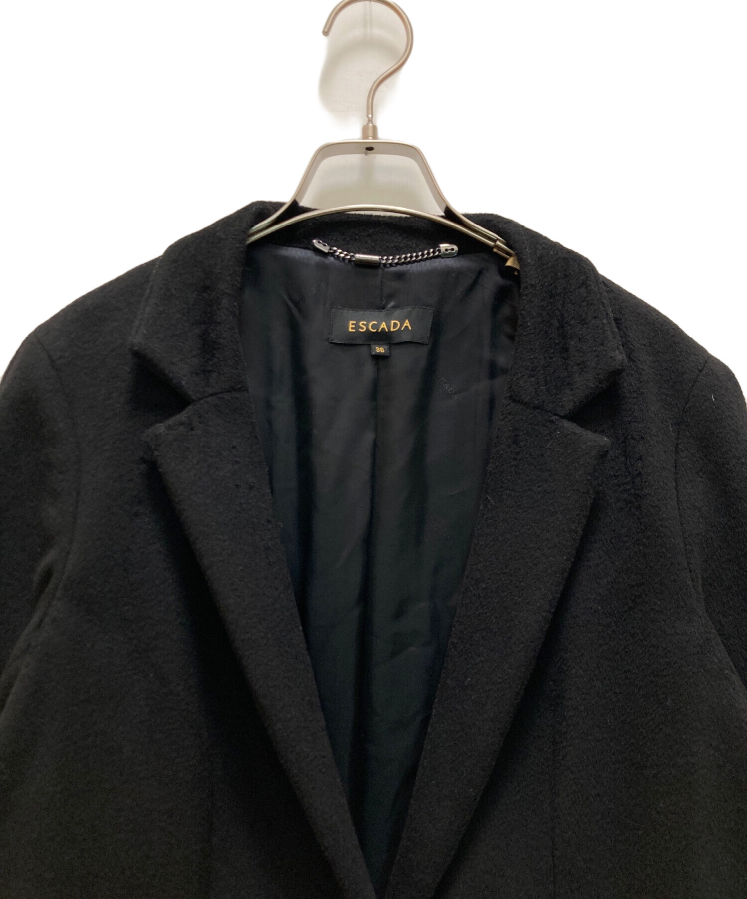 中古・古着通販】ESCADA (エスカーダ) ウールチェスターコート