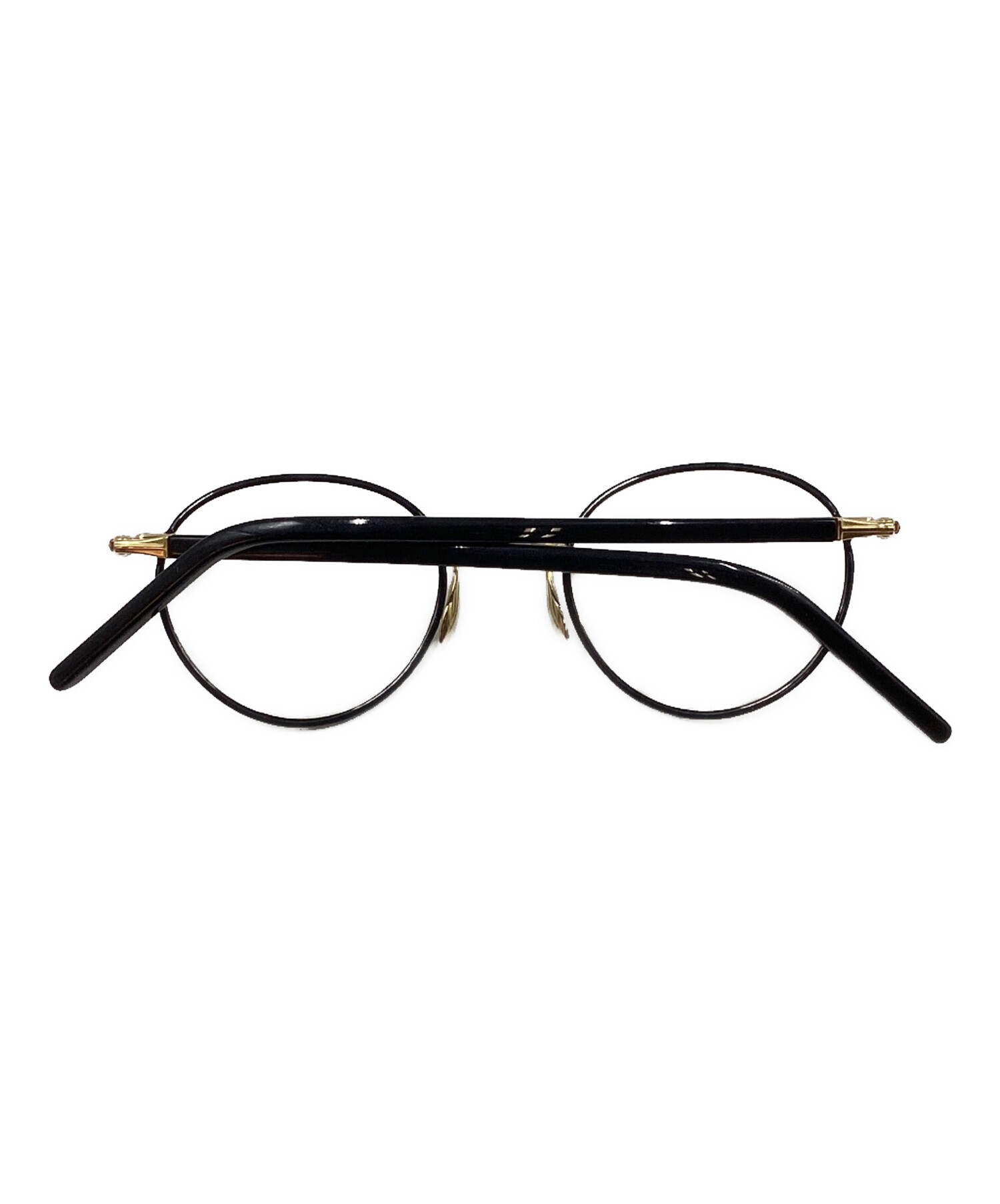新品未使用 ayame sippou ブラック×ゴールド SIPPOU-optical | アヤメ シッポウ_メガネ ayame online store