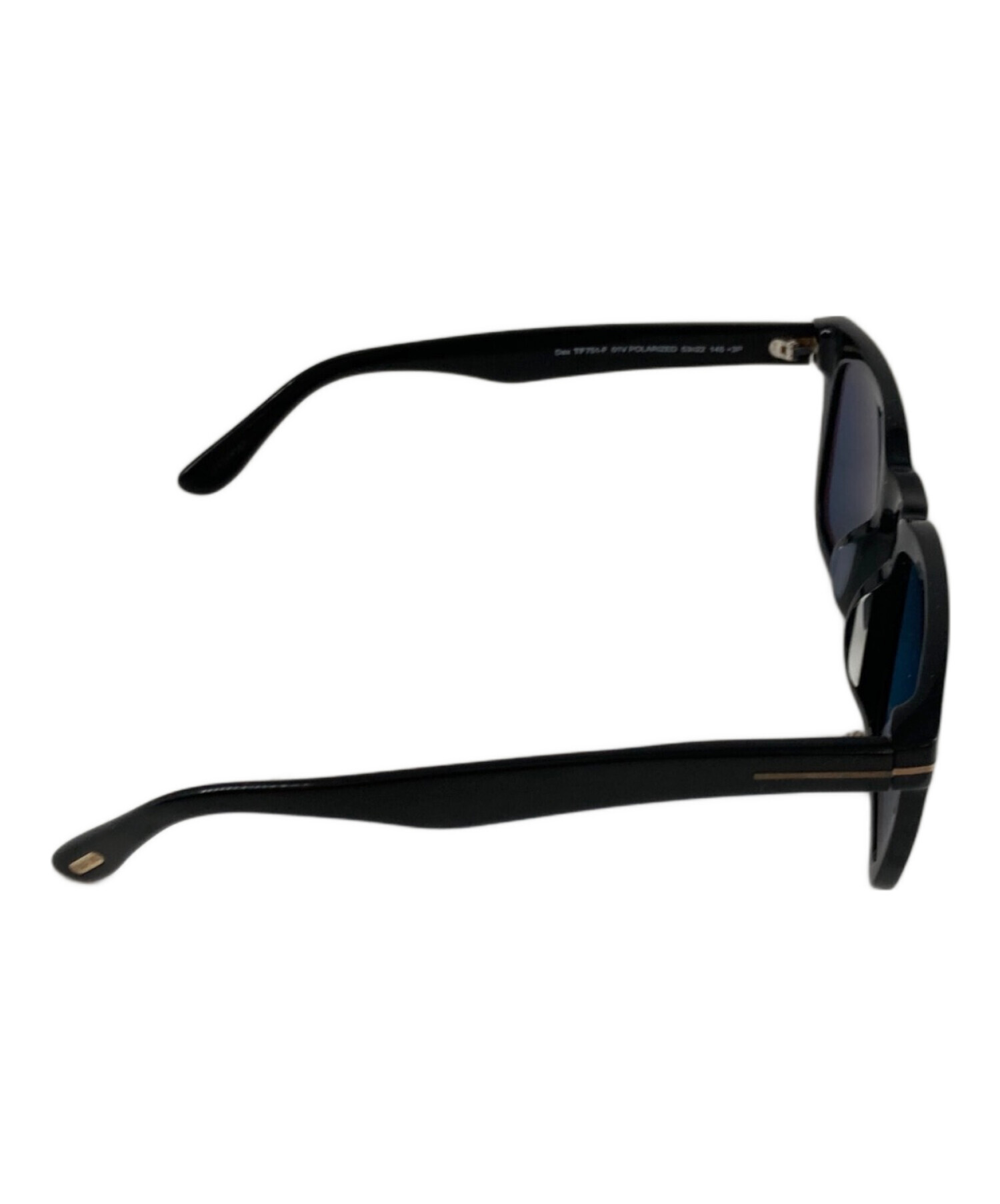 TOM FORD ブラック スクエア サングラス 中古・古着通販】TOM FORD (トムフォード) ダックス スクエアフレーム