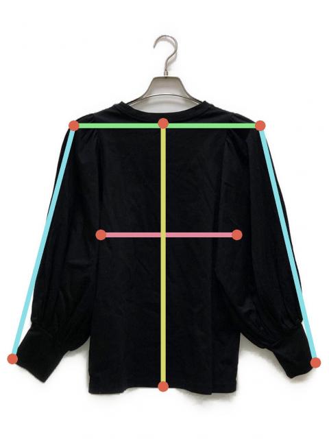 【美品】Lisiere L'Appartement ギャザーロングスリーブT 中古・古着通販】Lisiere L'Appartement (リジェール アパルトモン