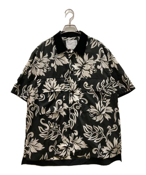 中古・古着通販】sacai (サカイ) Floral Print Shirt ブラック サイズ
