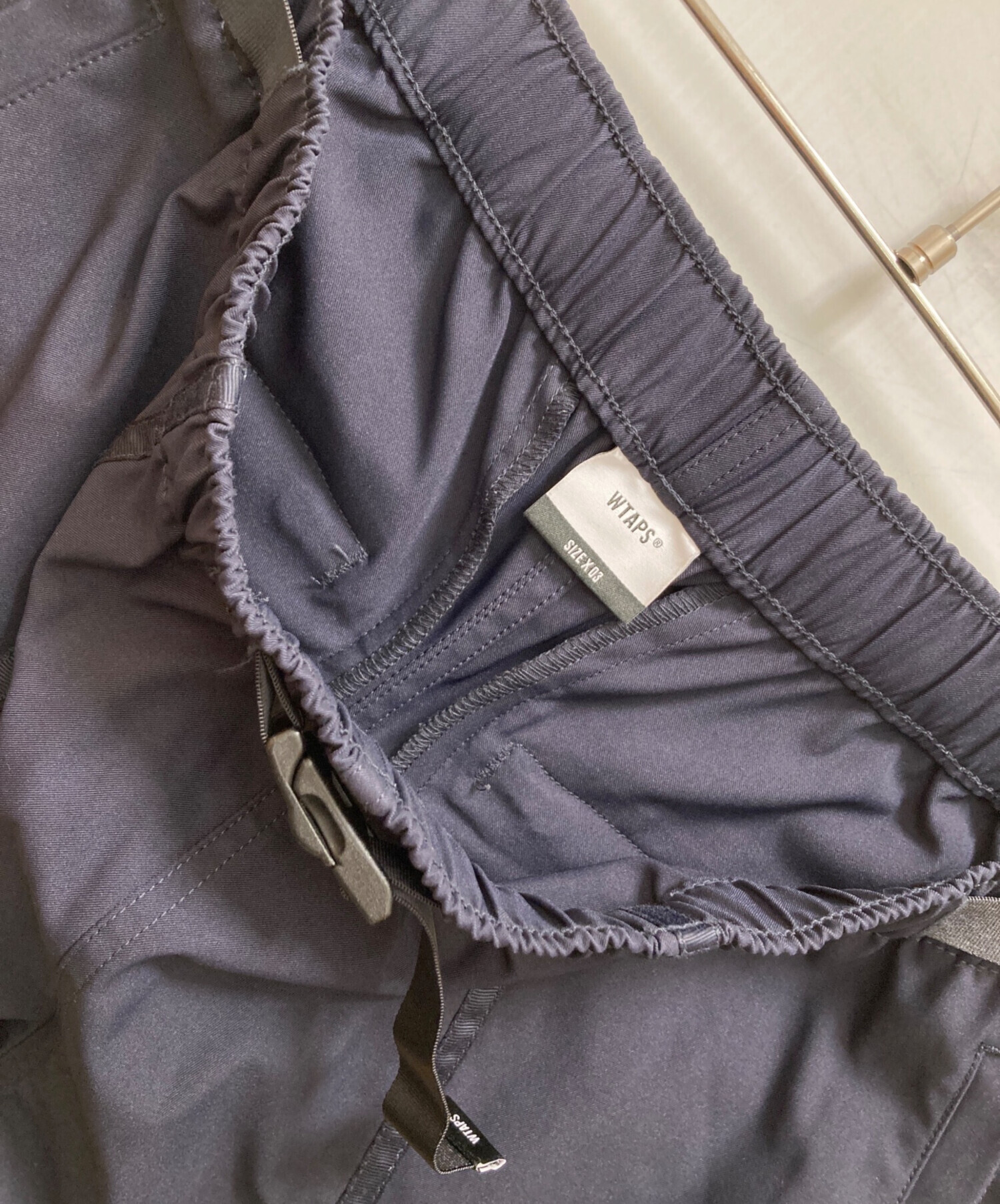 中古・古着通販】WTAPS (ダブルタップス) TRACKS SHORTS ネイビー