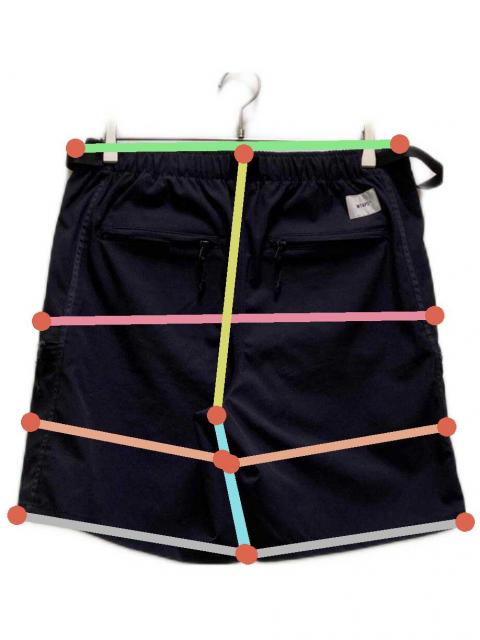 WTAPS TRACKS shortsハーフパンツ　X02 中古・古着通販】WTAPS (ダブルタップス) TRACKS SHORTS NYLON TUSSAH
