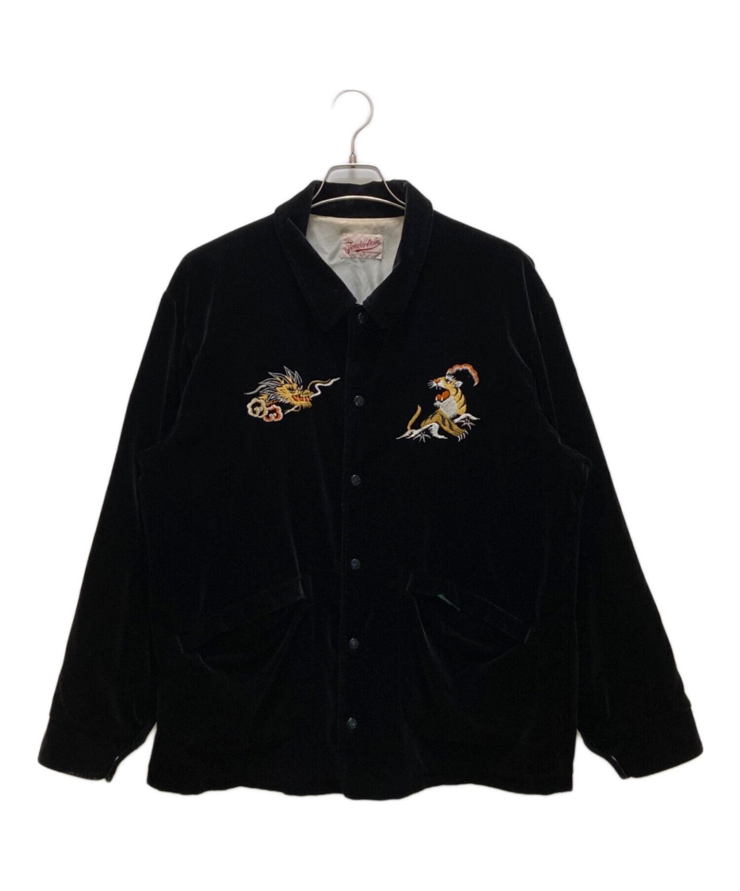 Sサイズ テンダーロイン スーベニアジャケット 中古・古着通販】TENDERLOIN (テンダーロイン) ベロアスーベニア