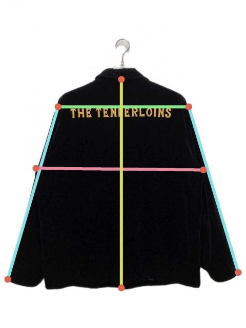 中古・古着通販】TENDERLOIN (テンダーロイン) ベロアスーベニア