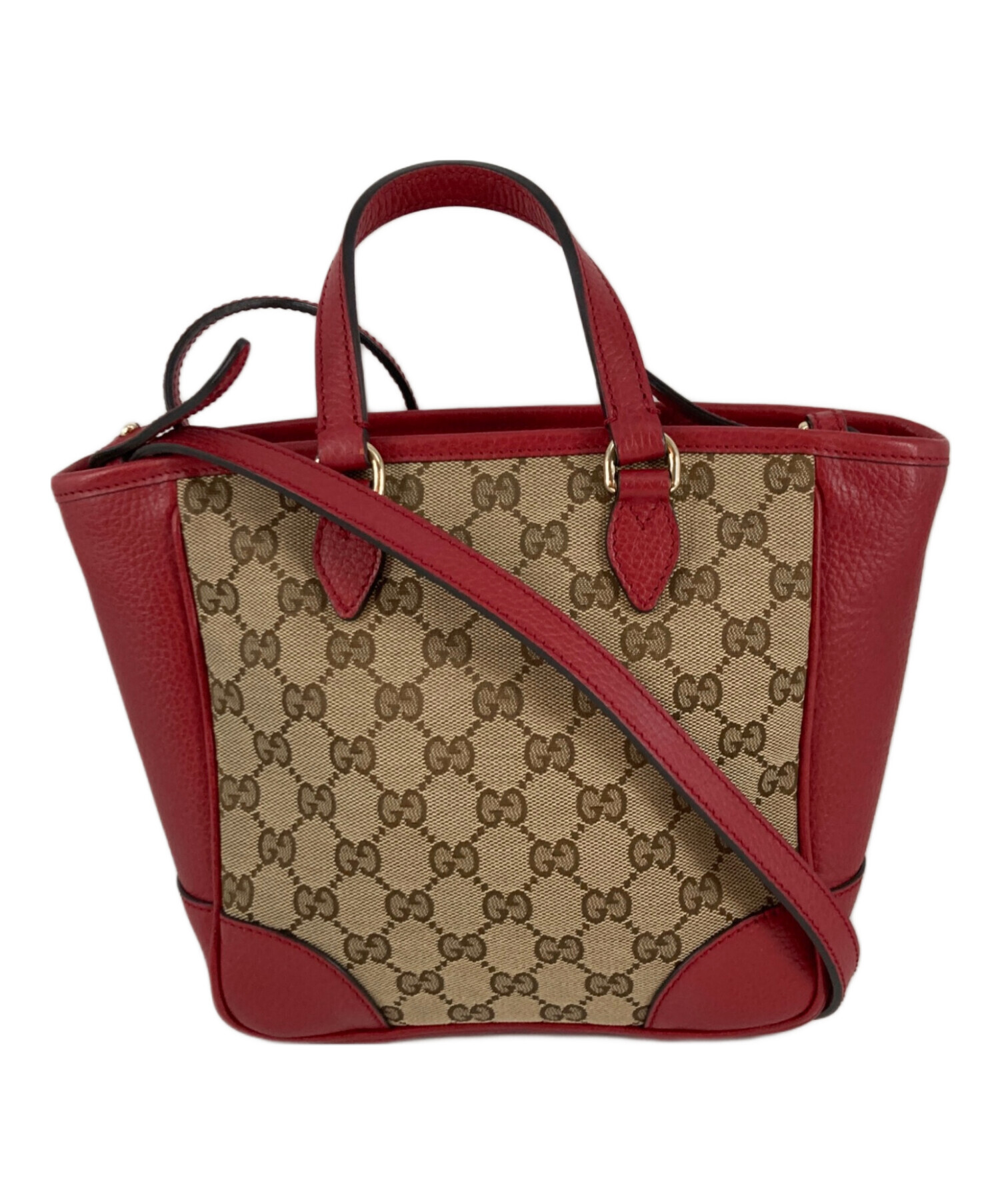 中古・古着通販】GUCCI (グッチ) GGキャンバス 2WAYショルダーバッグ