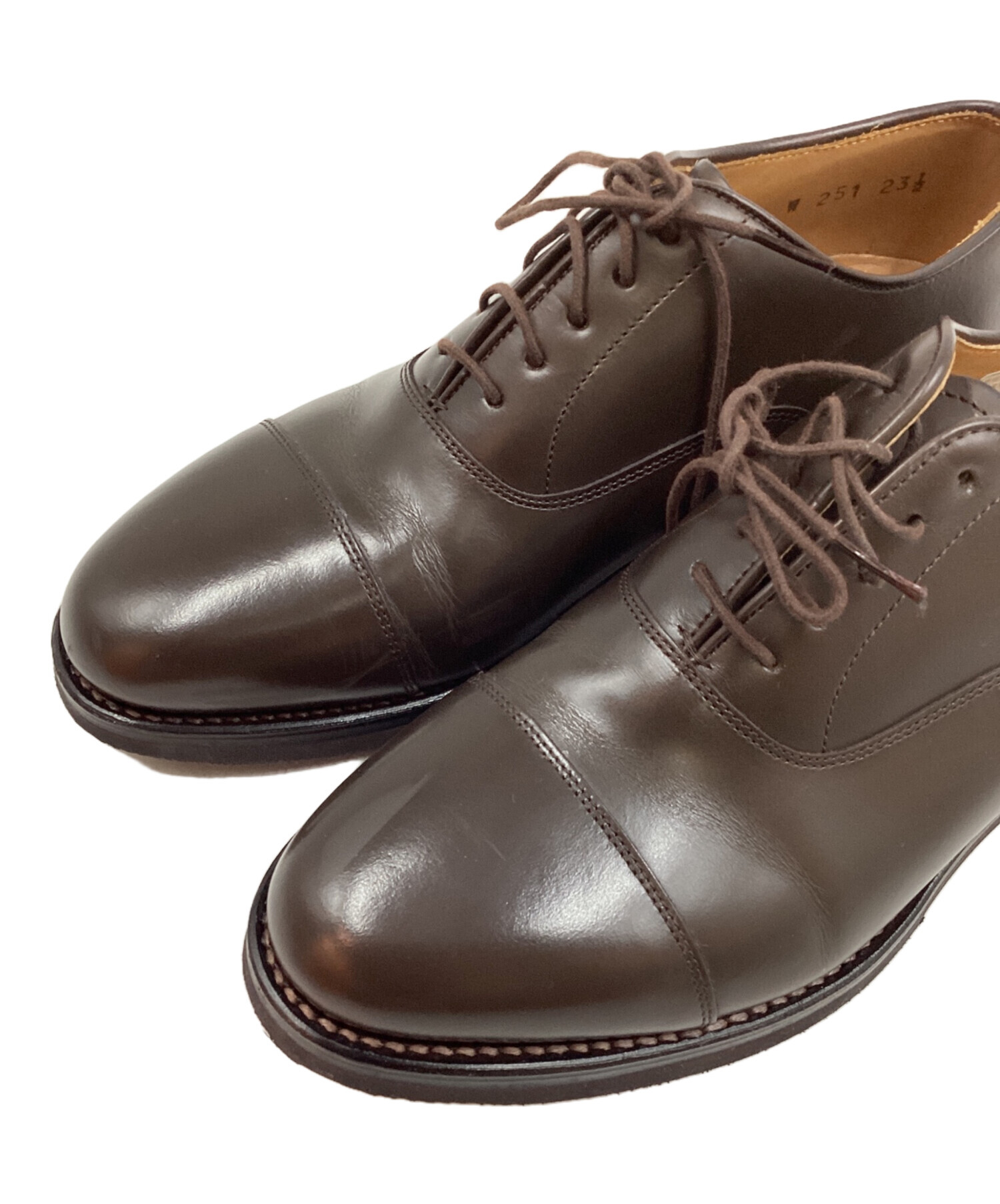 中古・古着通販】REGAL (リーガル) ストレートチップシューズ ブラウン