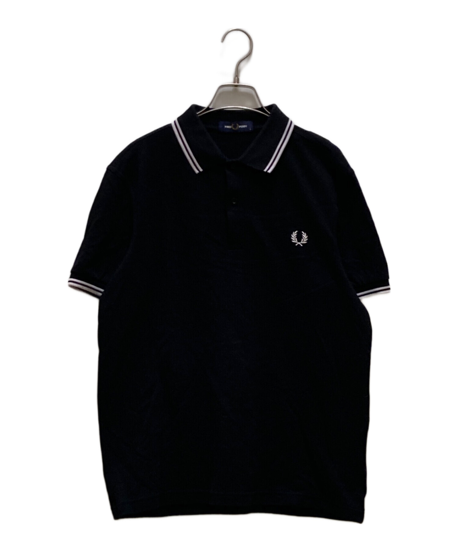 中古・古着通販】FRED PERRY (フレッドペリー) ポロシャツ ブラック