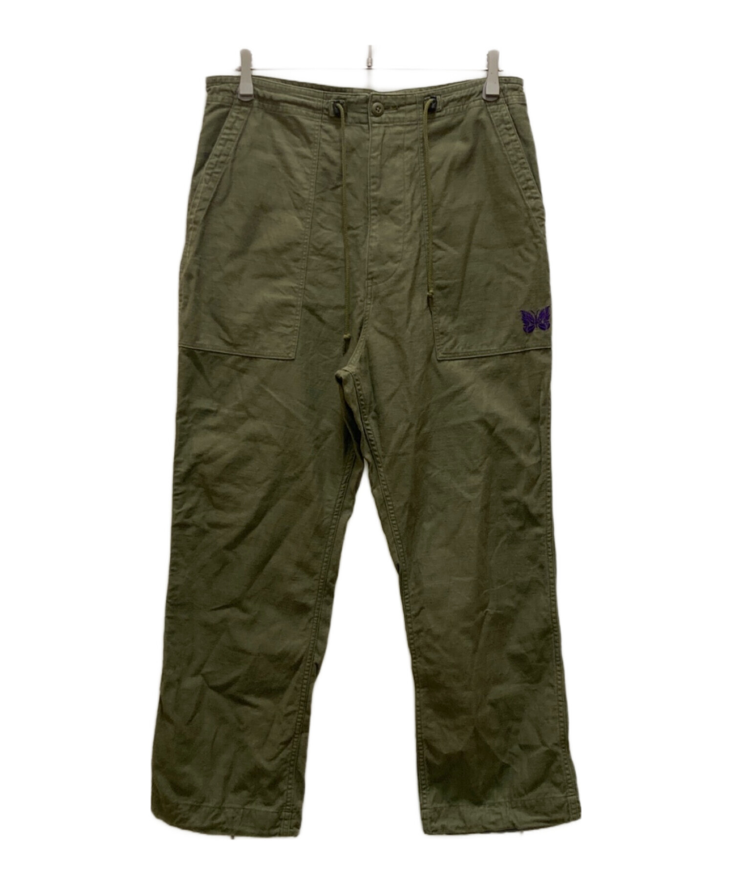 中古・古着通販】Needles (ニードルズ) ストリングファティーグパンツ