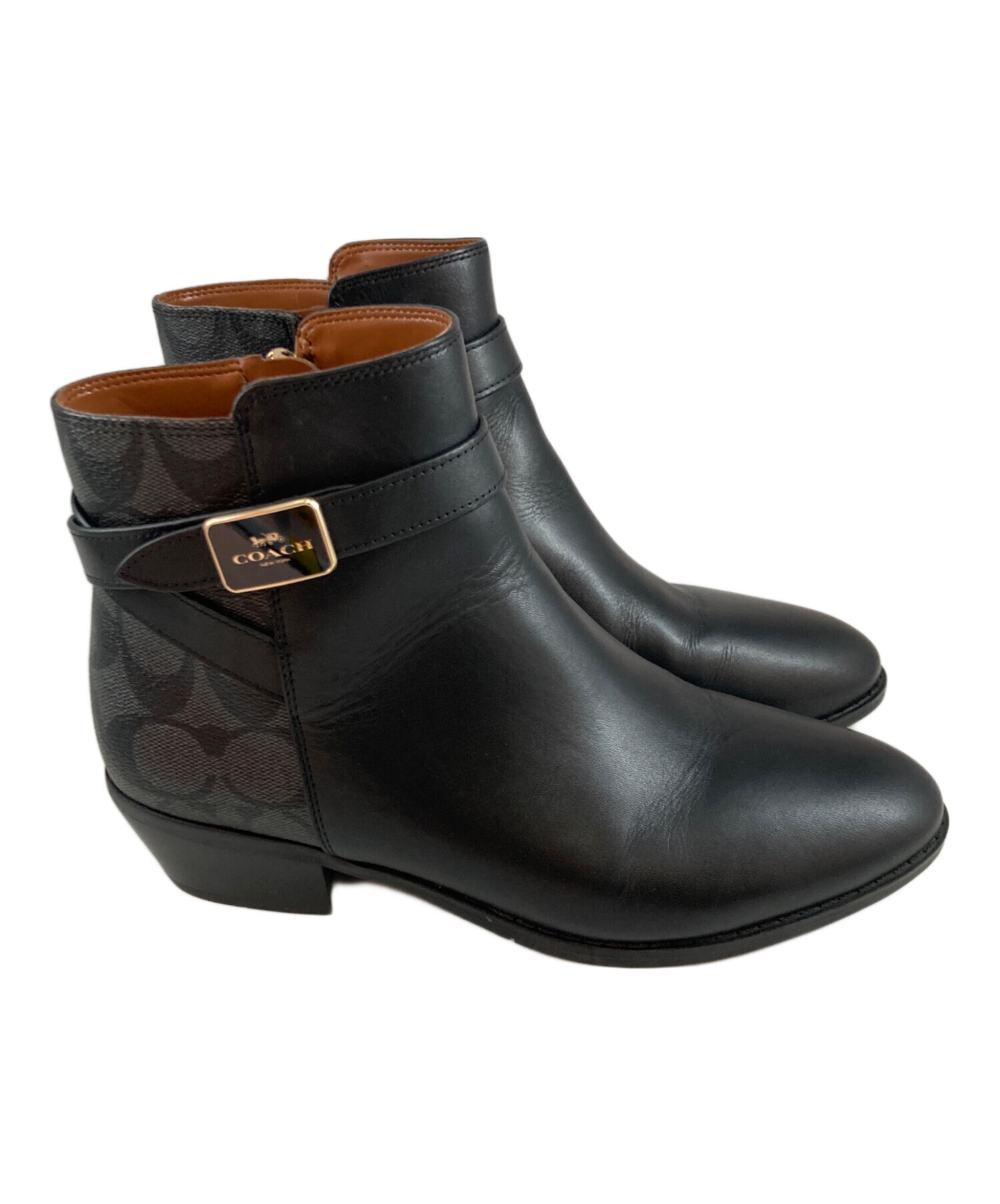 中古・古着通販】COACH (コーチ) ディーン シグネチャー サイドジップ