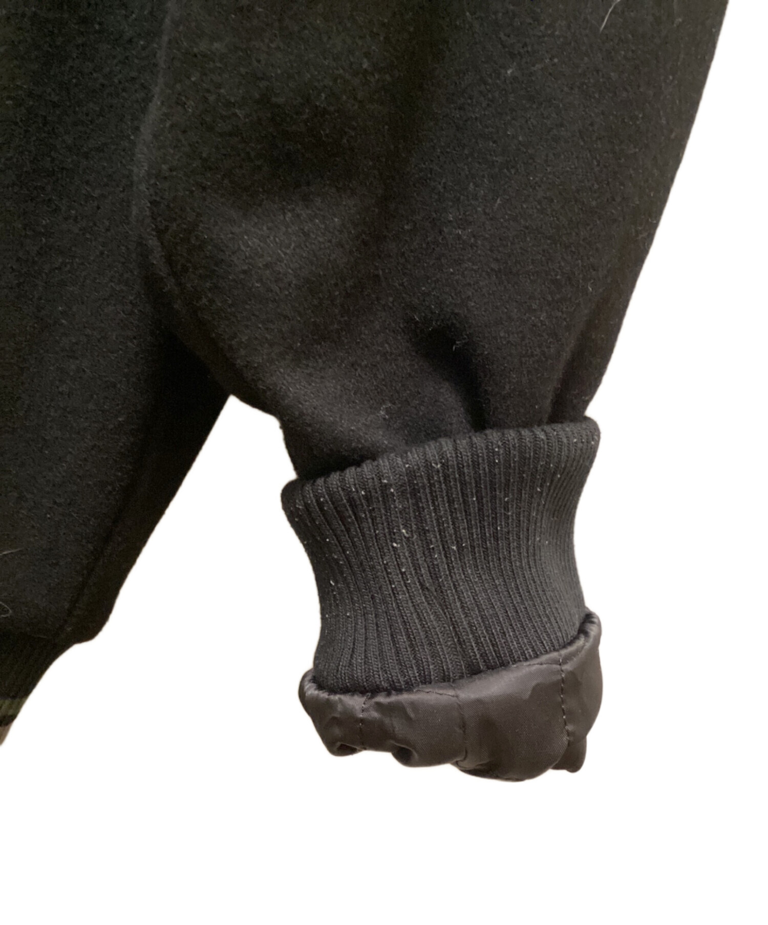 中古・古着通販】Dime (ダイム) LETTERMAN WOOL JACKET グレー サイズ