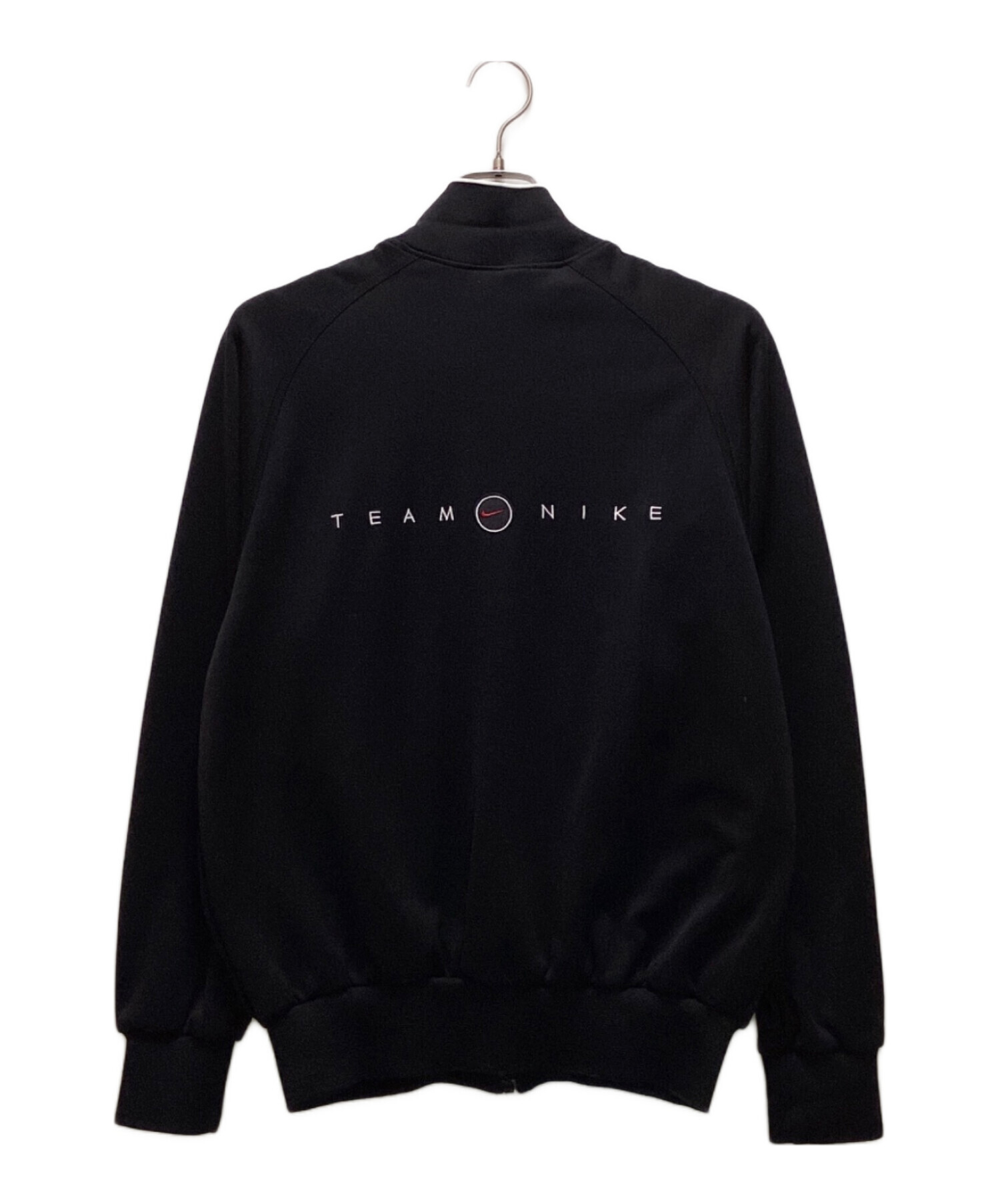 NIKEトラックジャケット ブラック 90sナイキ 中古・古着通販】NIKE (ナイキ) 90s トラックジャケット ブラック