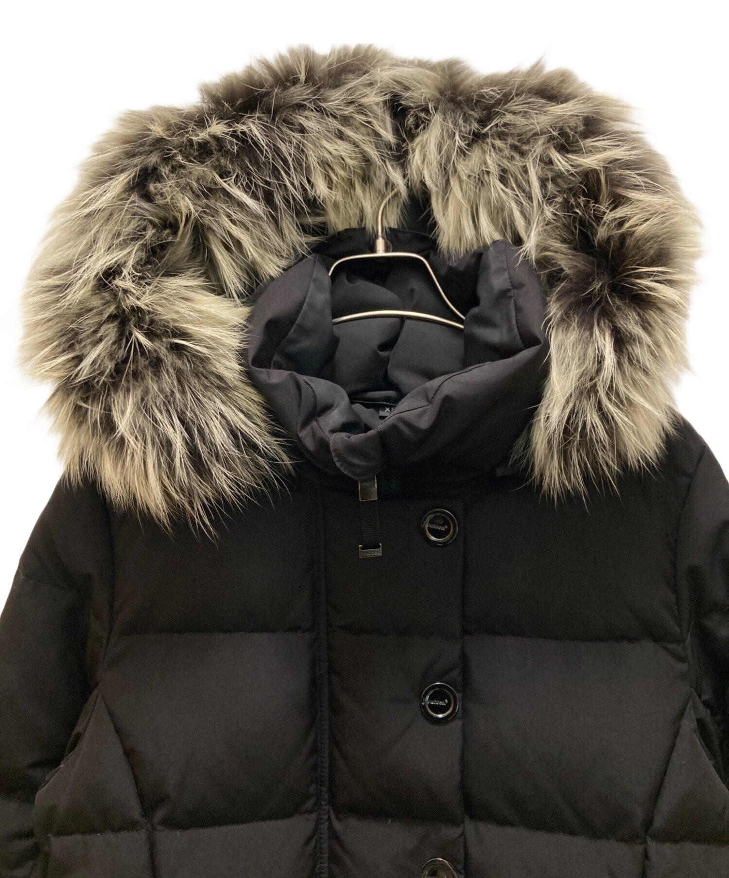 中古・古着通販】joutsen (ヨーツェン) ダウンコート ブラック サイズ