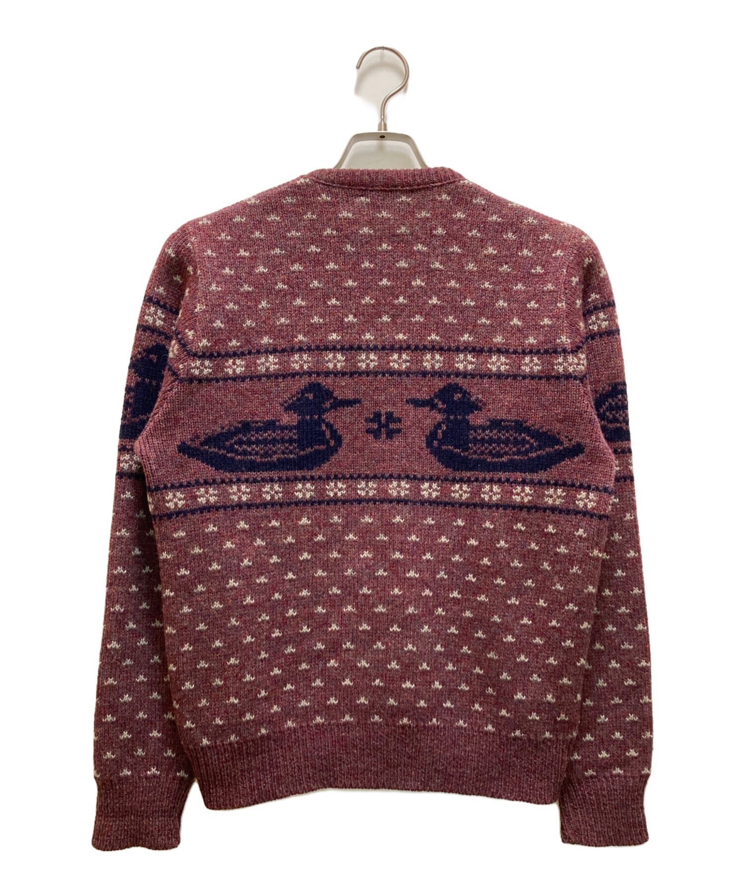 中古・古着通販】PENDLETON (ペンドルトン) 70s ウールニット レッド